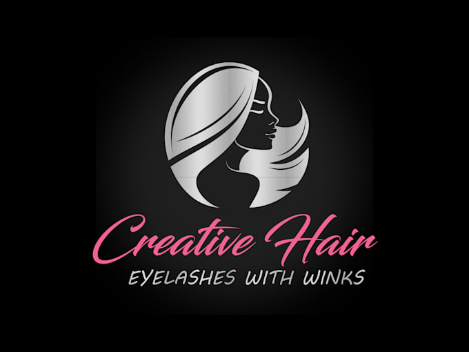 Make A Hair Extensions Beauty Hair Salon Logo By John Day