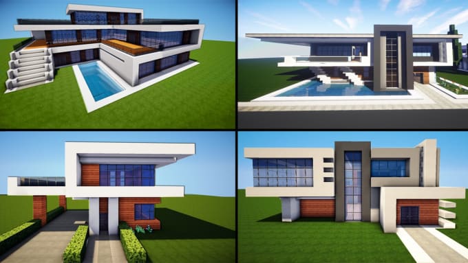 Build A Modern Minecraft House In One Day By Imsry295