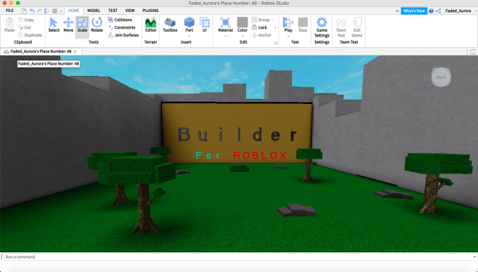 Can Teach You How To Build On Roblox Studio By Ethandumoulin - how to make a name tag on roblox studio roblox studio