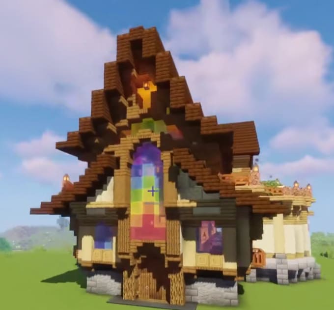 Make Any Minecraft Build That You Want By A Little Tiger