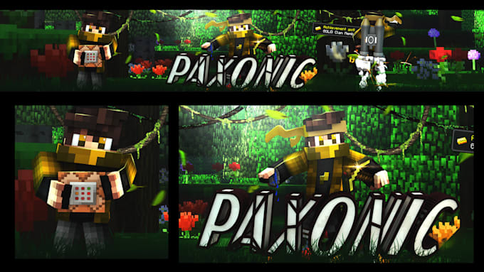 Create A Minecraft Youtube Banner For You By Timpeqazus