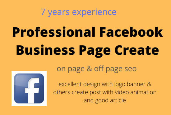 Do Facebook Business Page Create Any Company 24 Hour By Mdmiya762