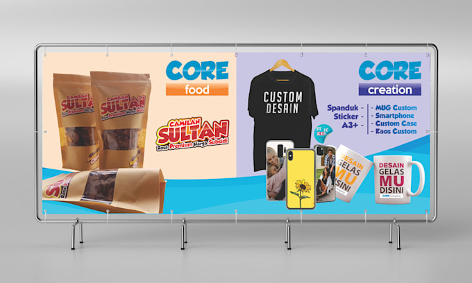 Make A Simple And Informative Banner Design In One Day By Corealone