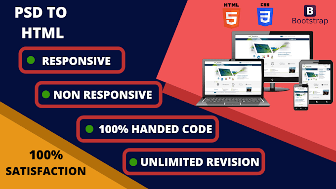 Convert Sketch To Html Xd To Html Psd To Html Responsive Using Bootstrap