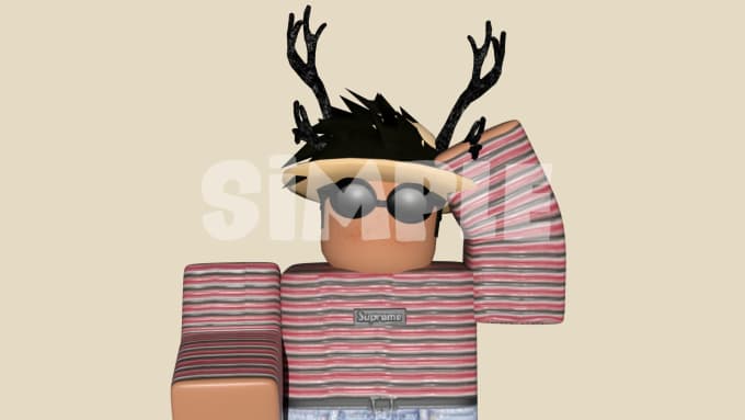 Design A Professional Gfx For Your Roblox Avatar By Xobennn - supreme tattoo roblox