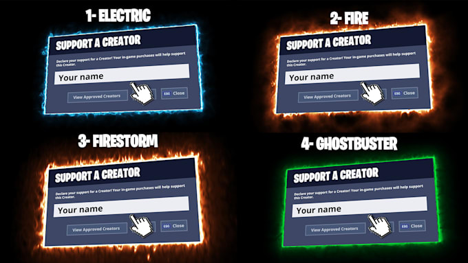 Create a fornite support creator code intro by Fortrui