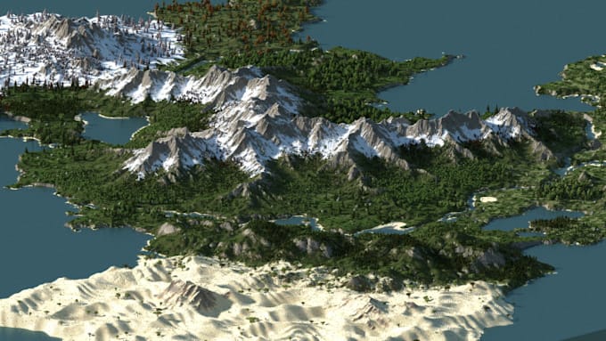 Generate Custom Minecraft Maps For You By Toxicmind