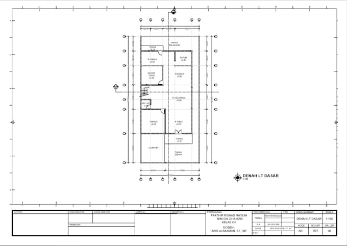 Do Draw House Floor Plan By Faathirrishad