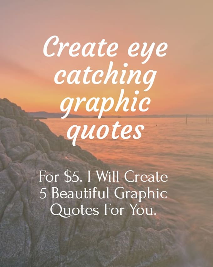 Create eye catching quotes design by Khalid6901