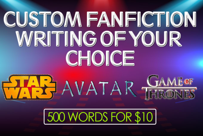 Write Fanfiction Set In Your Chosen Franchise By Benjaminsteed