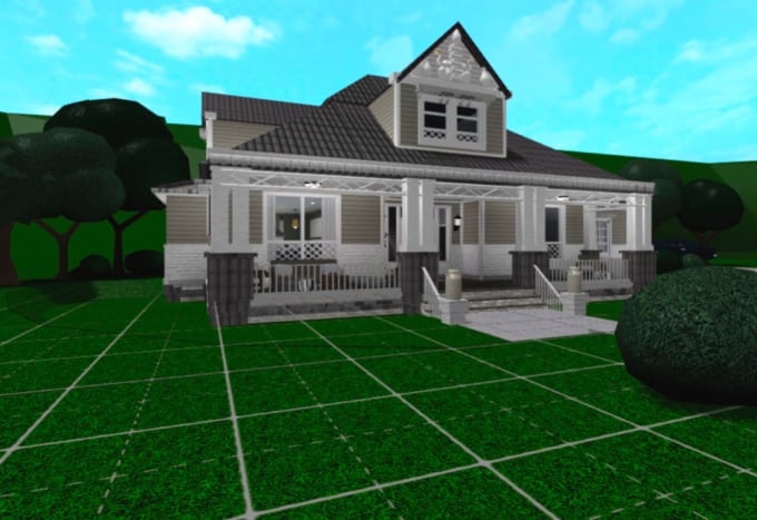 How To Make A Small Aesthetic House In Bloxburg - Garden and Modern