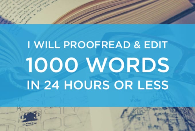 Proofreading services job review