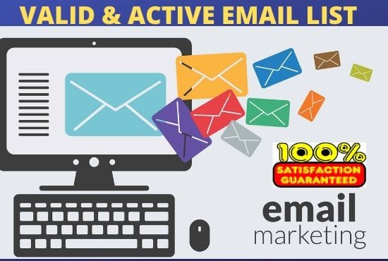 I will provide targeted audience based profitable email list