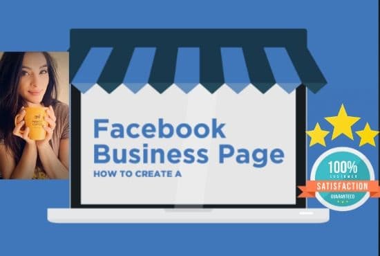I will manage and create facebook business page for you