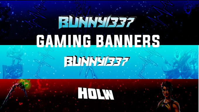Make Gaming Banner With Photoshop By Maksidude