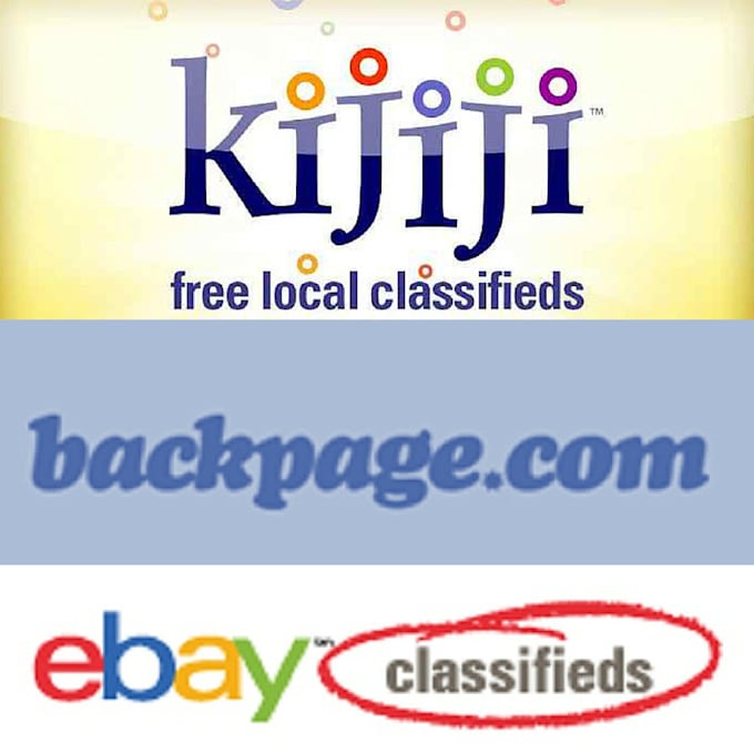 Post 5 to 10 kijiji,ebay or backpage ads by Rmbiplob