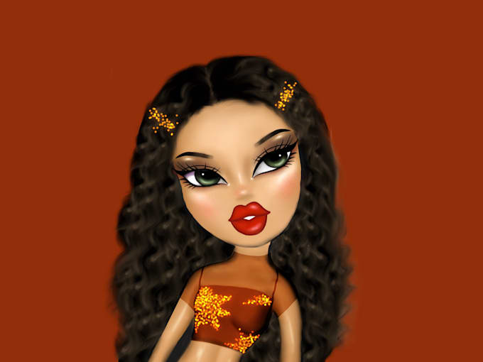 Draw you like a bratz doll by Deborahhhb Fiverr