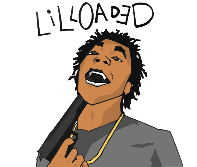 Create a 2d anime character drawing for your album cover by