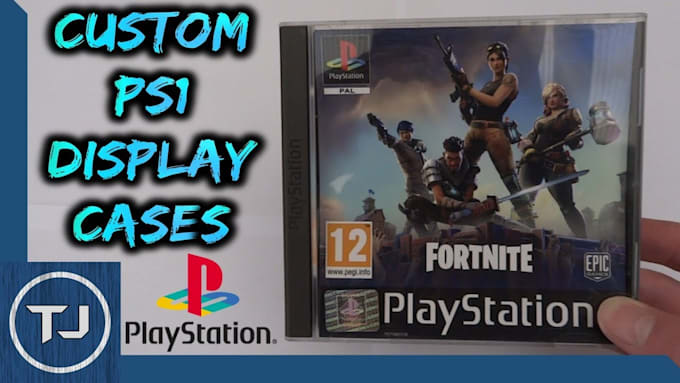 Make you custom retro case for any game like it was for ps1 or ps2