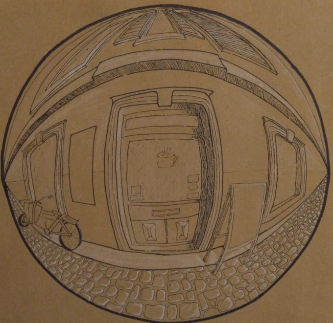 Draw your home or any place your love by Gedikemal Fiverr