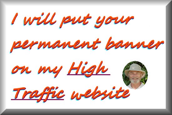Put Your Permanent Banner Ad On My High Traffic Site By Klagoosh