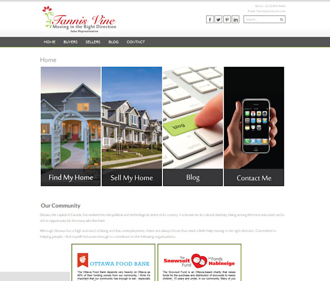 Create A Wordpress Website With Six Pages And Custom Banner By