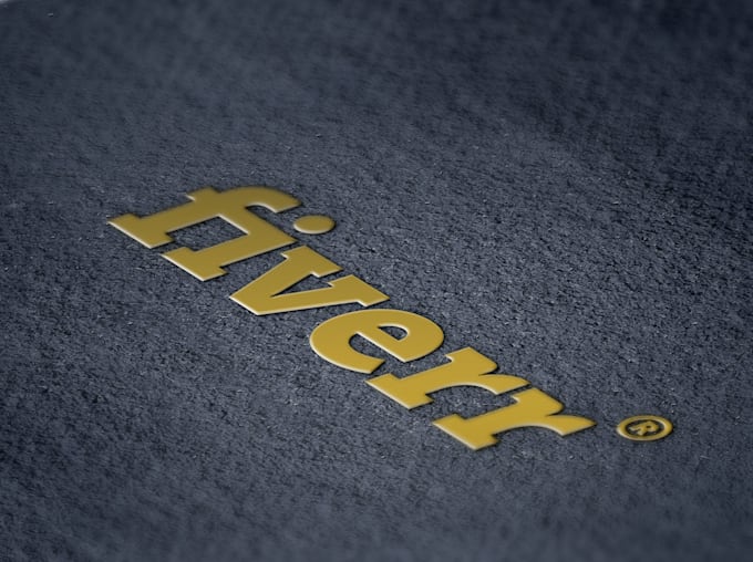 Mockup embossed logo on fabric in color of your choice by Logo_mockups