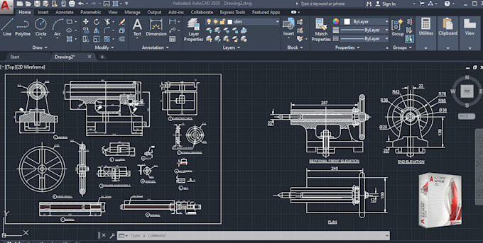Mechanical Drawings Autocad Blocks Autocad Mechanical Drawing: Over
