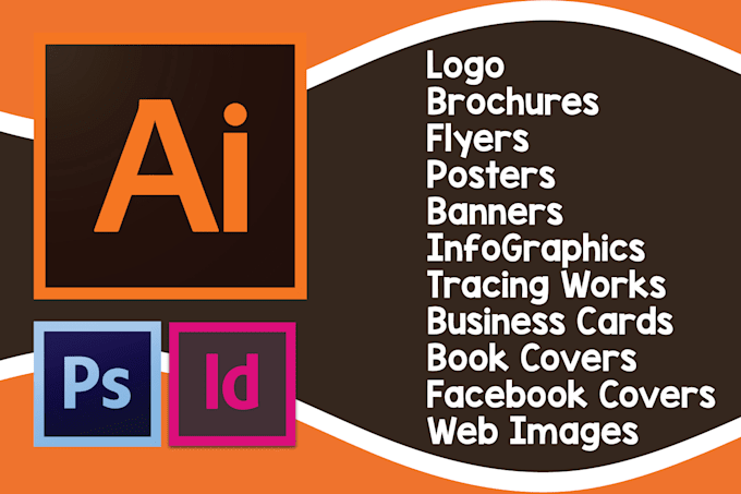 Design Logo Vcard Infographics Banners Cards In Illustrator By