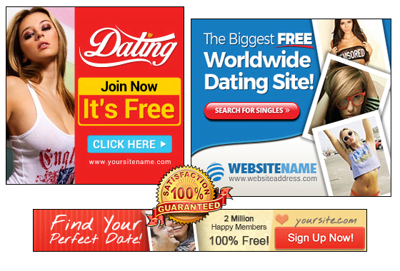 Dating website advertising