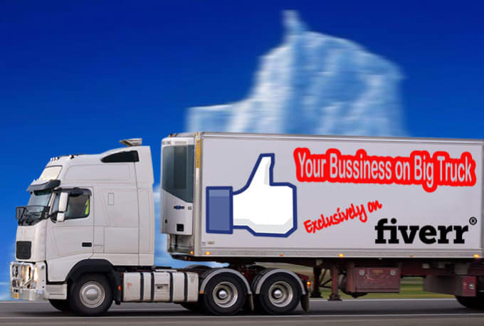 Put your logo on side of a big truck by Vbancia
