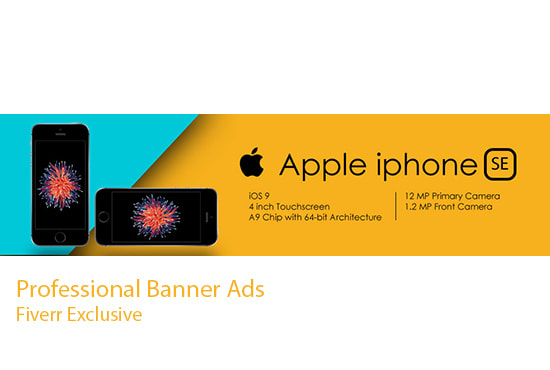 Create Professional Banner Ads And Commercial Advertisement By