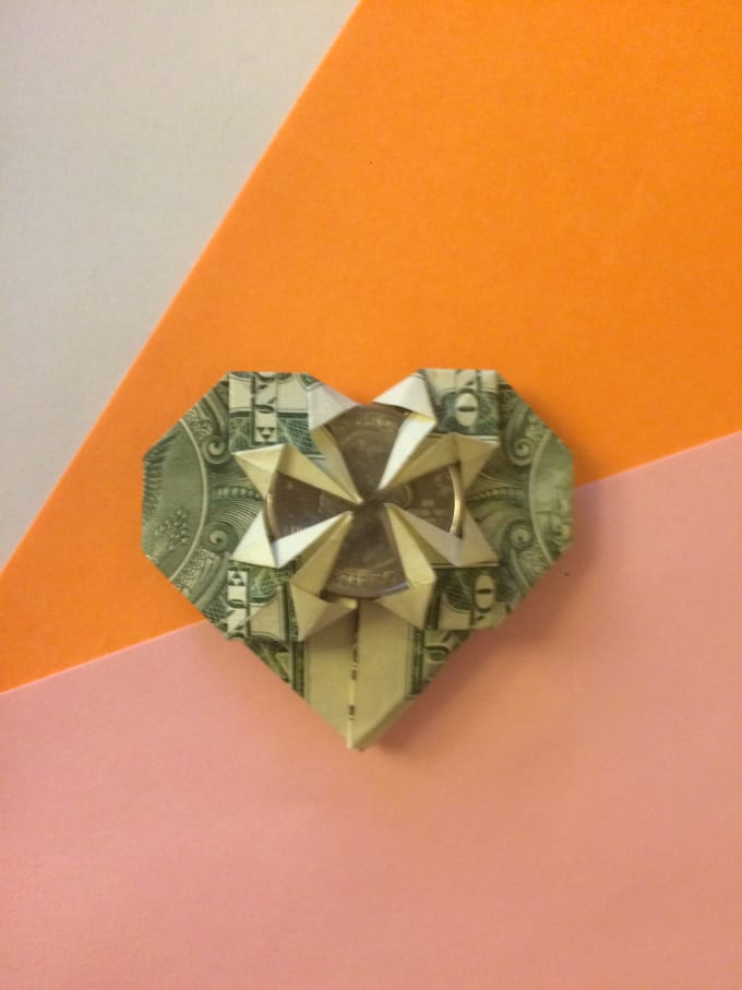 Make A Heart Star Out Of A 1 Dollar Bill By Shanereynolds