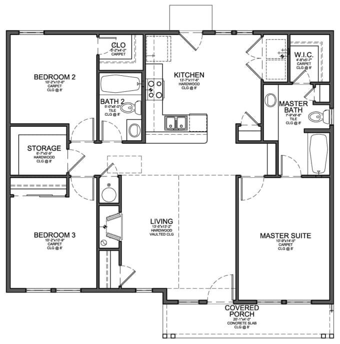 draw-your-house-plans-in-autocad-by-elyelyy