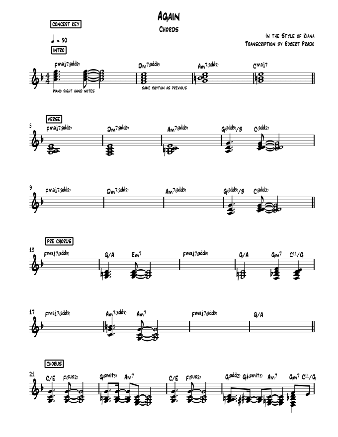 transpose sheet music online free