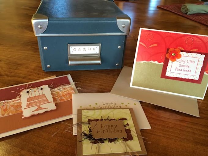 Compose, hand write, and mail a greeting card by Deannaheiliger