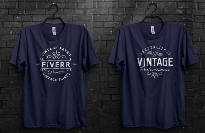 Do typography unique vintage graphic tshirt design by Rahatali1633