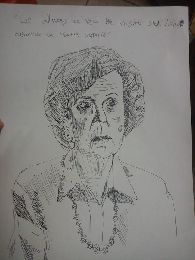 Draw Any Old Man Or Woman Picture With A Pen By Zakones