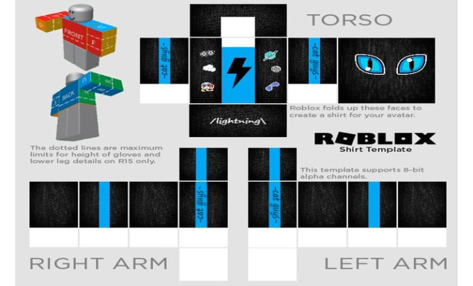 Creador De Plantillas De Camisetas De Roblox Plantilla Para Crear Ropa Make A Roblox Classic Shirt 