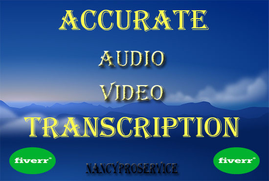 transcribe a video