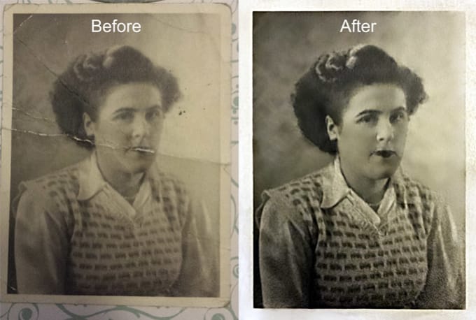 Restore Old And Damaged Photographs