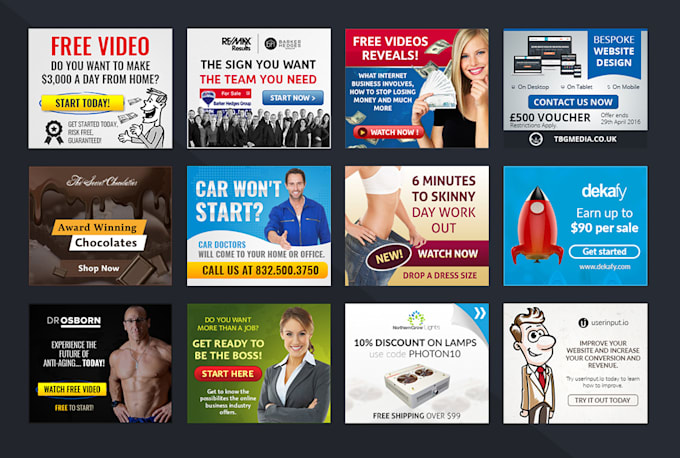 Design Banner Ads With A Great Conversion Rate By Thisko