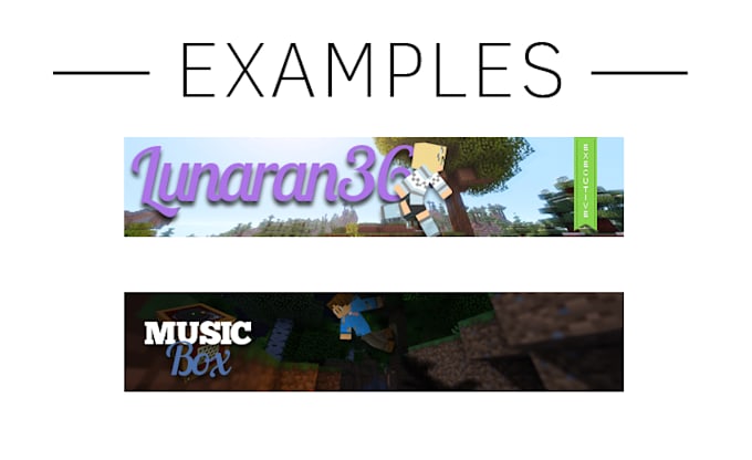 Create You A Minecraft Signature Or Server Banner By Funerrz
