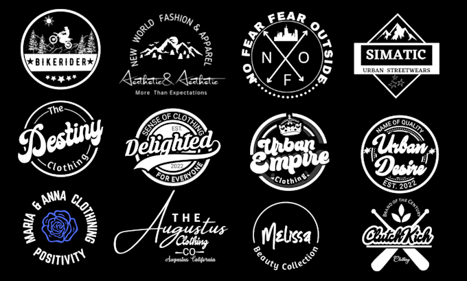 do an urban streetwear logo design for you clothing brand fast