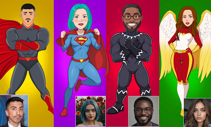 Create Superhero Avatar Superhero Generator: Create Your Own Superhero