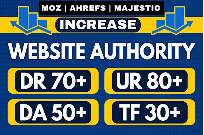 increase domain authority and domain rating by seo backlinks