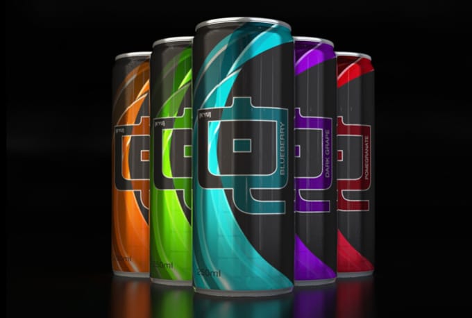 Design an awesome 3d energy drink can by Jackiemx