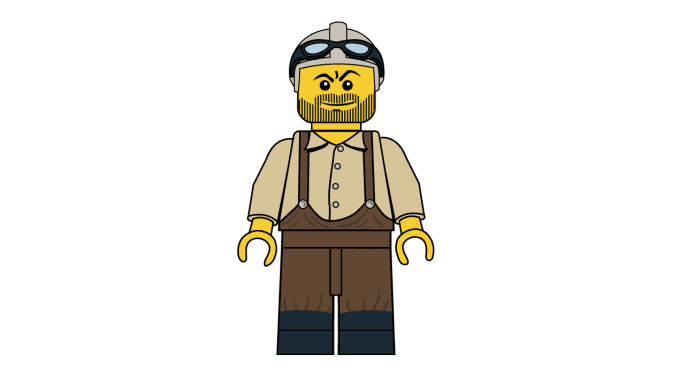 Draw anyone as a lego character by Tictac7