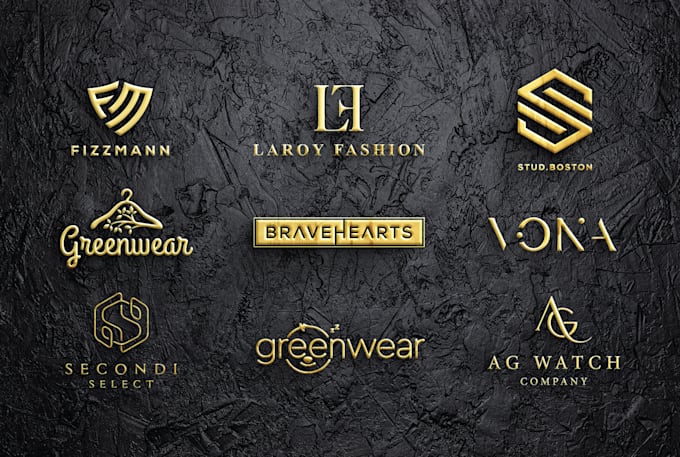 Luxury Attire Company Symbol Expensive Clothing Brands Design