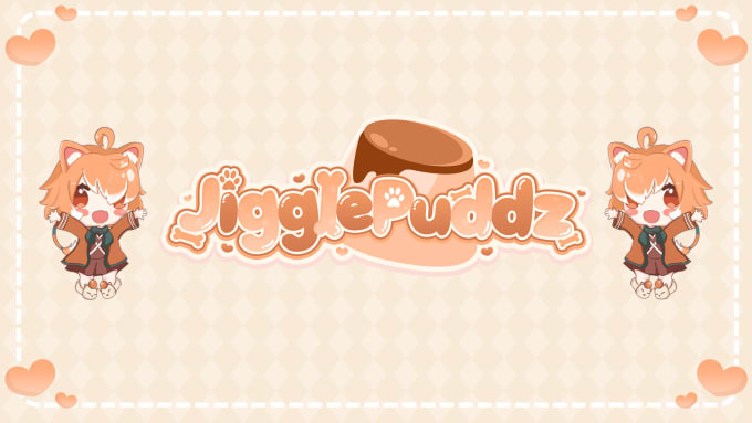 Make cute custom logo design for vtubers and streamers by